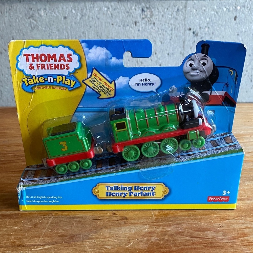 2010 Thomas and Friends “Talking Henry” Metal Take n Play Style